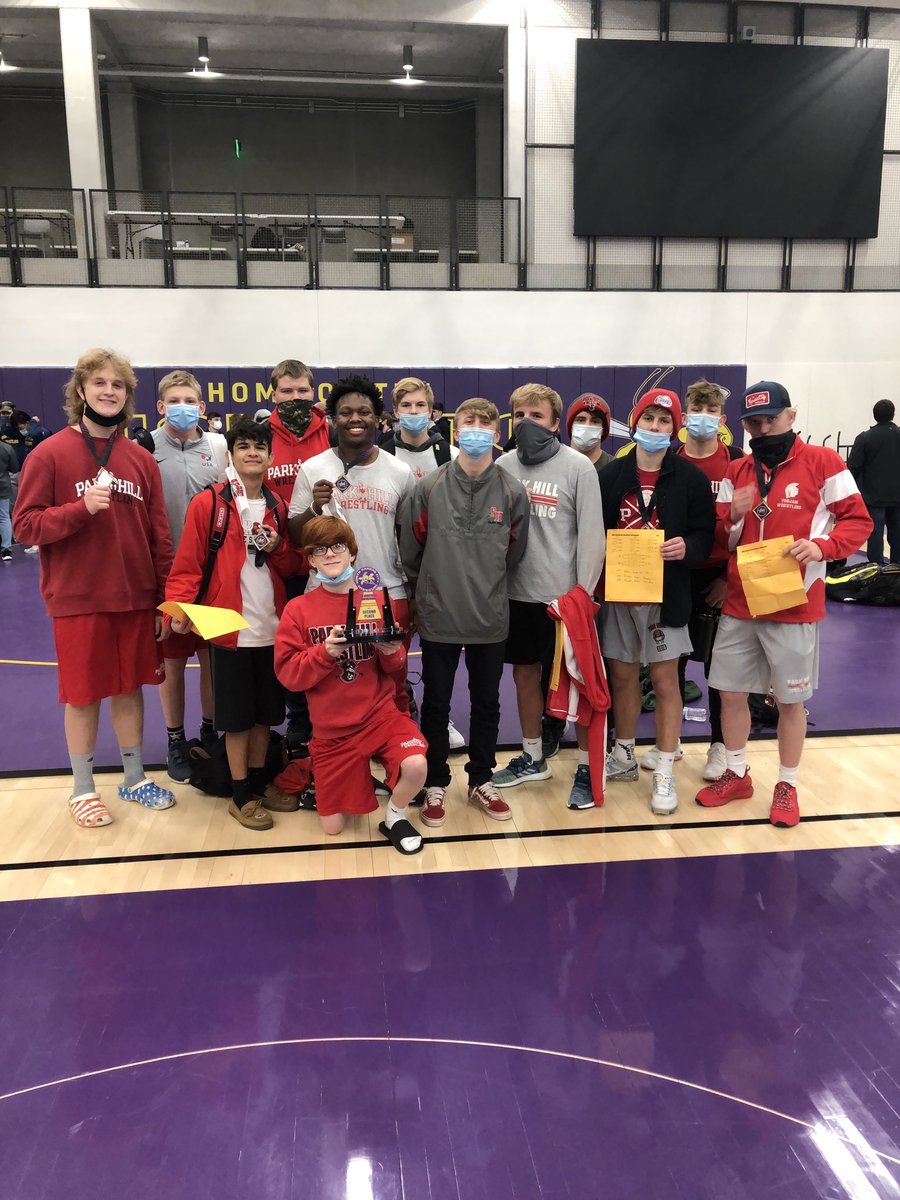 ParkHillWrestle's tweet photo. Successful weekend on the mats at NKC with the Trojan Boys finishing up 2nd. 9 on the podium today! https://t.co/CY5UmIrPHI