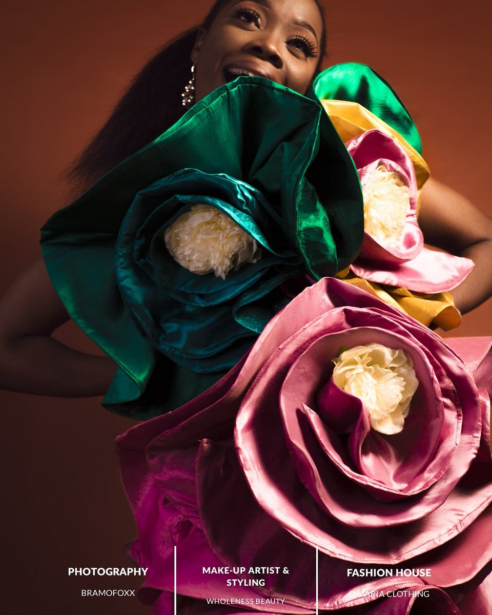 talk2o's tweet photo. Yes! you can wear a rose dress 

Where ever life plants you.Bloom with grace #ladyRose #Afrofurism #afrocentric #dresstoinspire #naijablogger #fashionstyle #Trending 
Dress by @talk2o O.Maria Clothing
Shot by @bramofoxx
Mua and styling by @Moessential1 https://t.co/WUNL1VOqpg