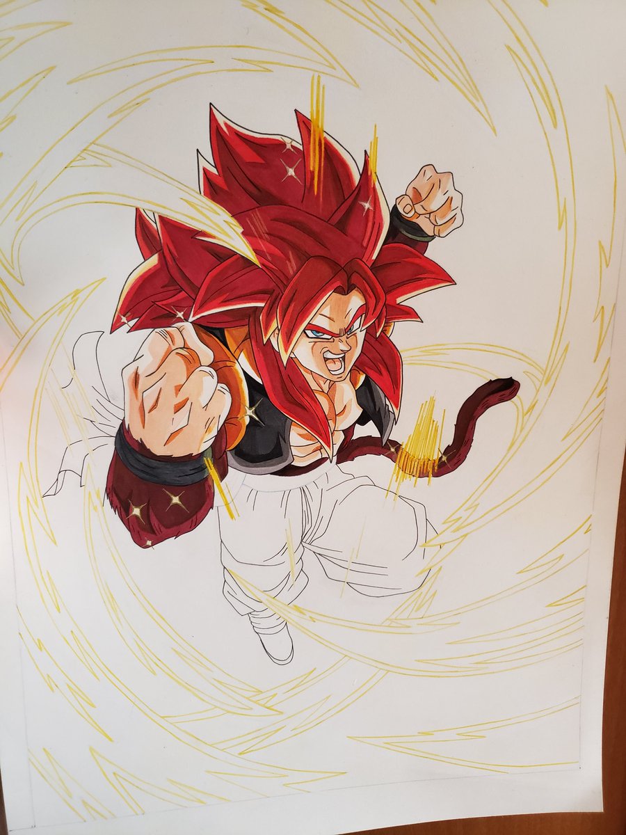 ドラゴンボール ゴジータ4こんな感じです Legendary Japenのイラスト ドラゴンボール ゴジータ4こんな感じです Legendary Japenのイラスト