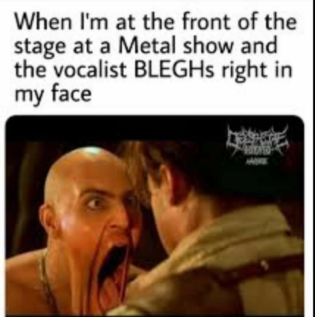 RecallV's tweet photo. #metal #metalmeme #metalcore #show #metalshow #blegh https://t.co/lozPI36QMk