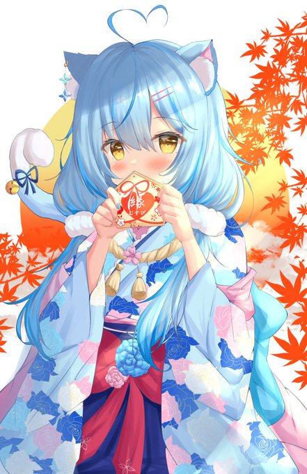 ねこ耳ラミィにゃん～🐈🐈
#らみあ〜と 