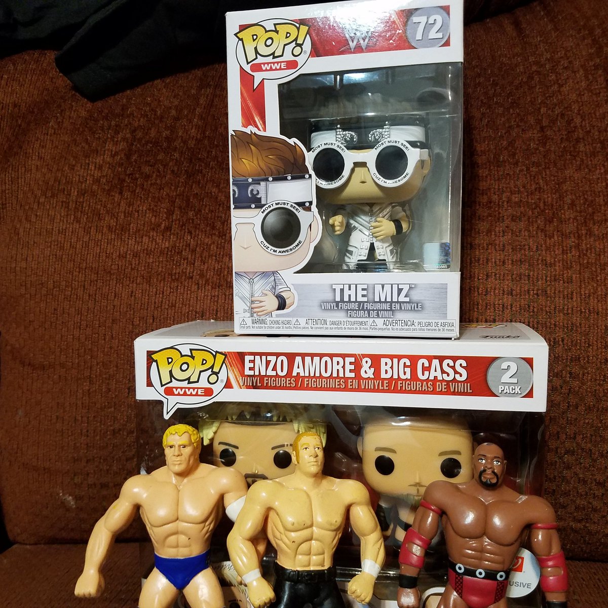 _fastoys_'s tweet photo. Toy hunt went well, @RingsideC order came, and started on my @mikethemiz and @TripleH customs...today was pretty #aaawwweeesssooommmeee https://t.co/UCEAG5UtRI