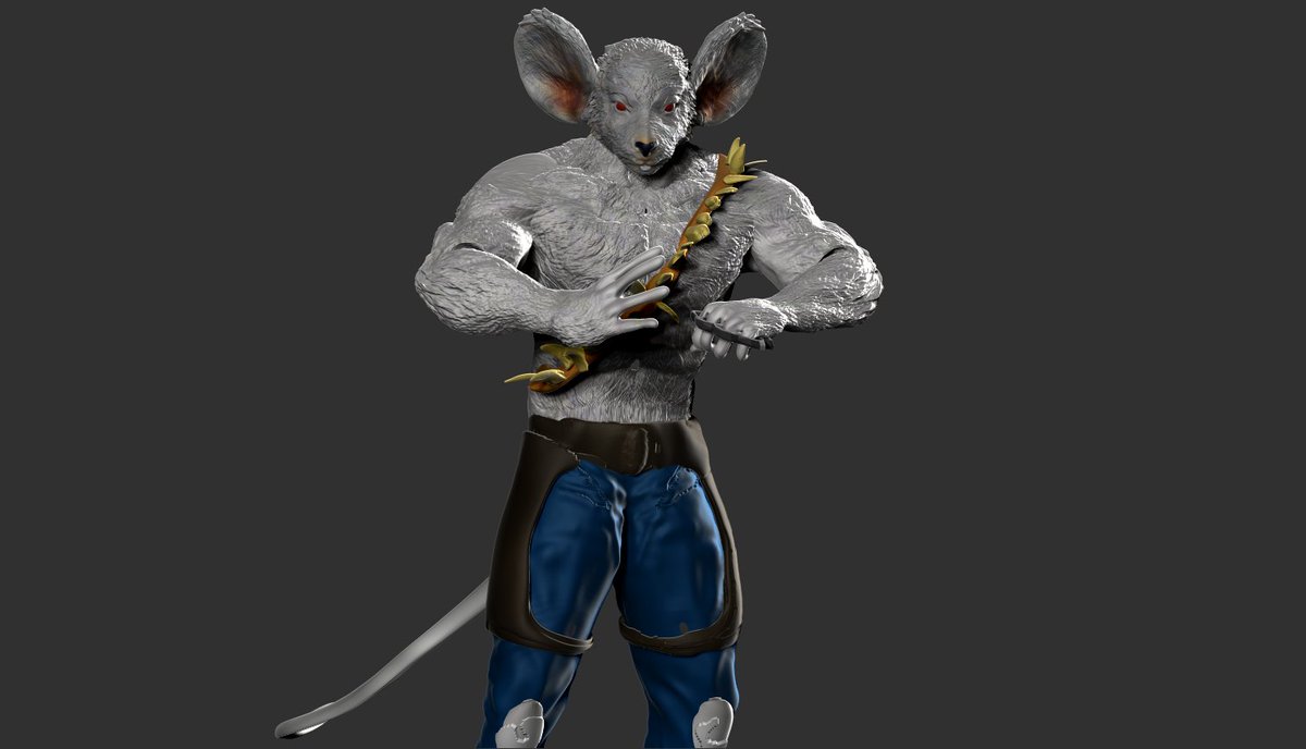 vankev's tweet photo. JOUR 9; Ratoncito Perez
#creatuanary #creatuanary2021 #characterdesign #ratoncitoperez #toothmouse #mouse #creature #creaturedesign #conceptart #character #zbrush https://t.co/PQmiwwXlsz