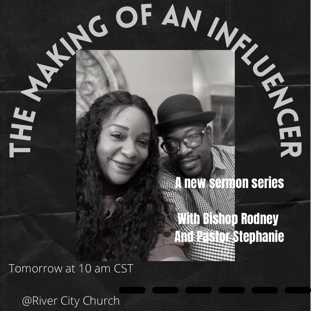 RCCChi's tweet photo. Tomorrow we’re live on Facebook at 10am
with a new sermon series!!!! “The making of an influencer”
Meet us there! https://t.co/B1GpKVgyxh