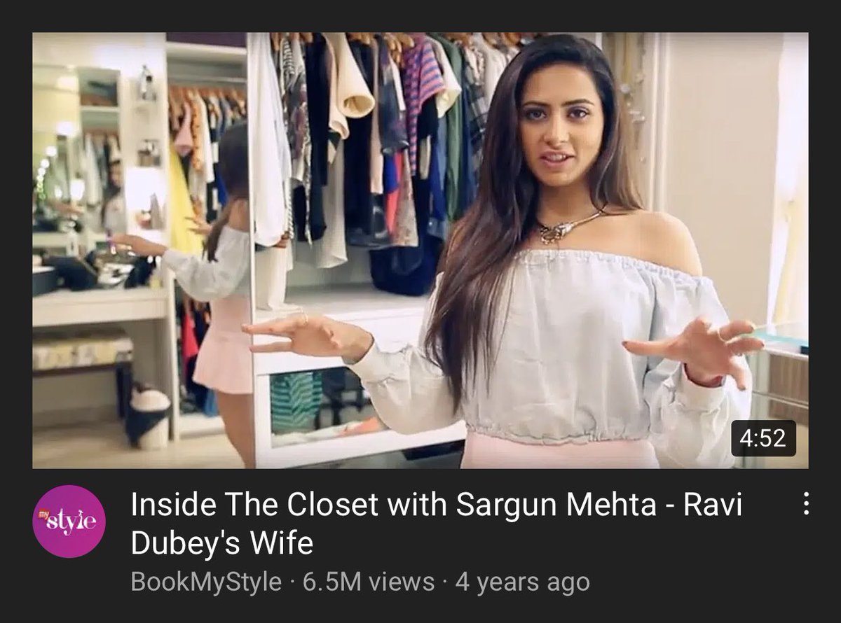 french_fry_mayo's tweet photo. @bookmystyle Sargun Mehta is more than just Ravi's wife. She has her own identity. You need to change this videos title. https://t.co/nNYYfuzizF