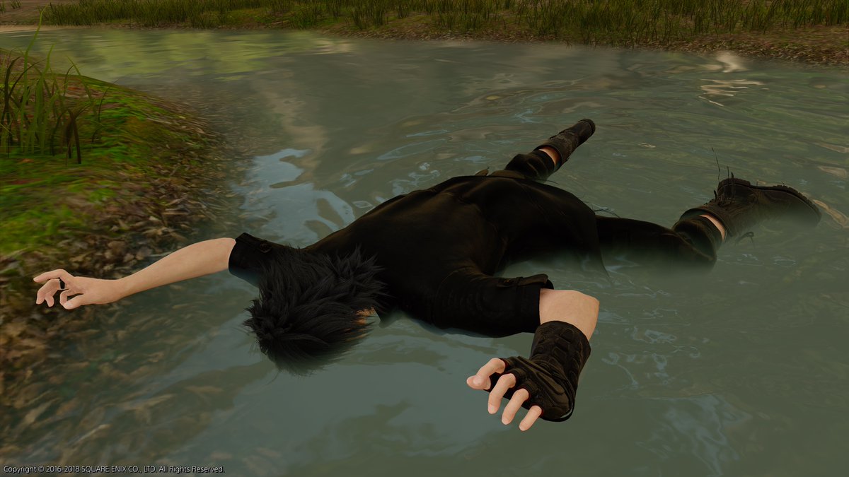 おはようございます😃
寒いです…眠いです…
どこでも寝られちゃいそう…

お出かけの方、お気をつけて！
#FFXVWindowsEdition #FF15