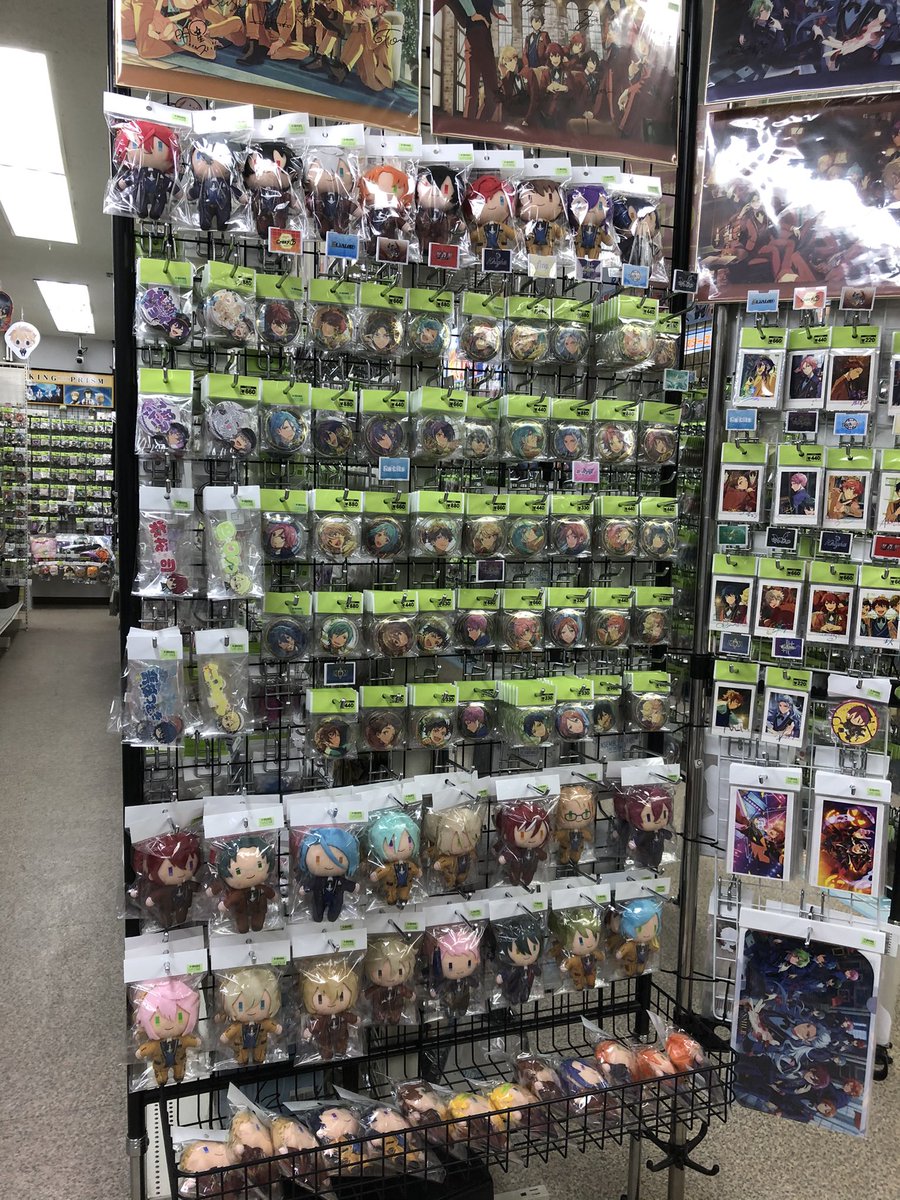 あんさんぶるスターズ 5周年展示会コスチュームマスコット 店頭にいる