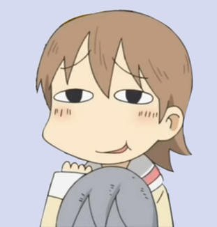 funny yuuko meme surprised face nichijou - Anime Memes - Phone Case