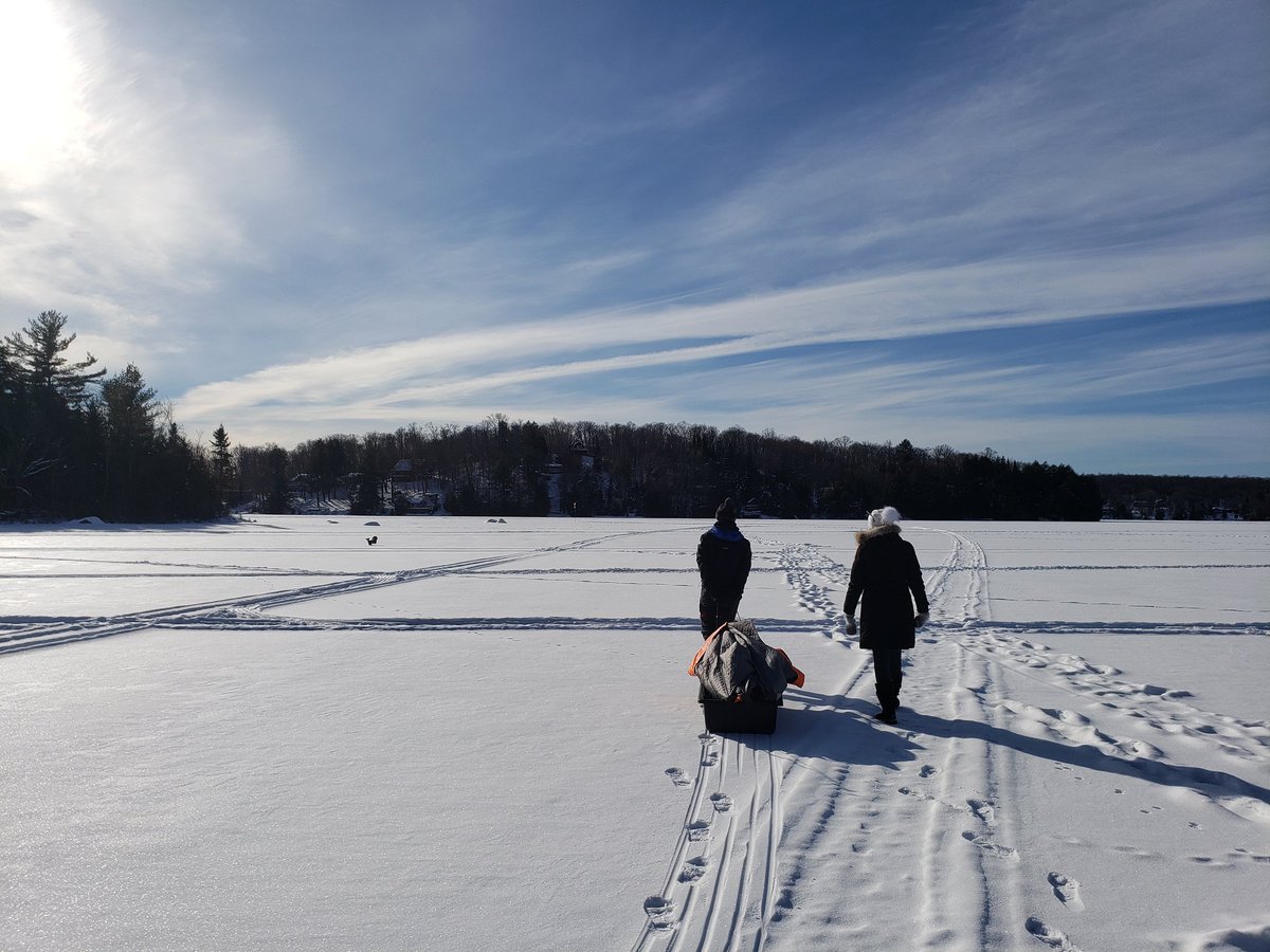 CanuckDropsHere's tweet photo. Morning walk on the lake to set up the ice fishing hutπβ
πΈ @canuckpinesmuskoka #icefishing #cottage #views #dockside #executiveloft #travelbloggerlife #traveldiaries #fish #escapethecity #traveler #travel #luxtravel #grandviewresort #Huntsville #snowmobile #airbnb #fishon https://t.co/ruzdZejMwd