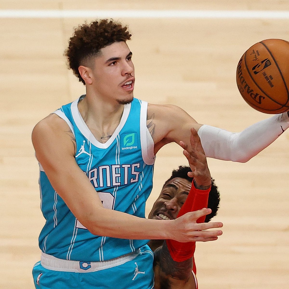 LaMelo Ball is now the youngest player in NBA history with a triple-double....