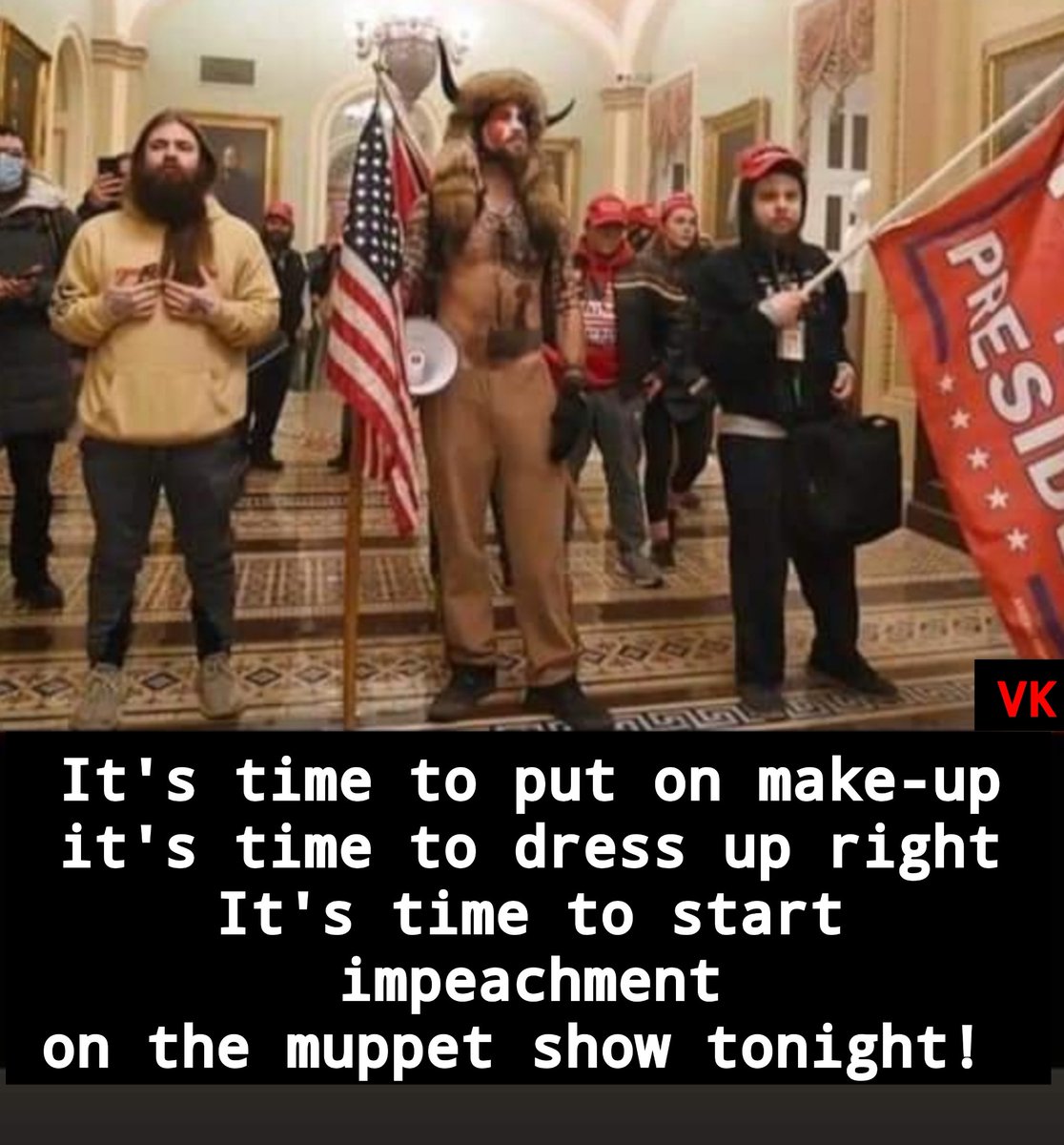 It's more fun if you sing it out loud.
#TrumpIsNotWell #impeachment