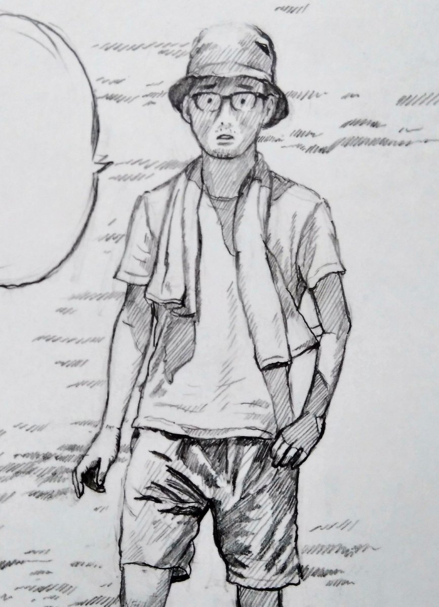 漫画、少しずつ描いてます。さっき朝ご飯食べたと思ってたら、もう昼ご飯どうしようという時間。 