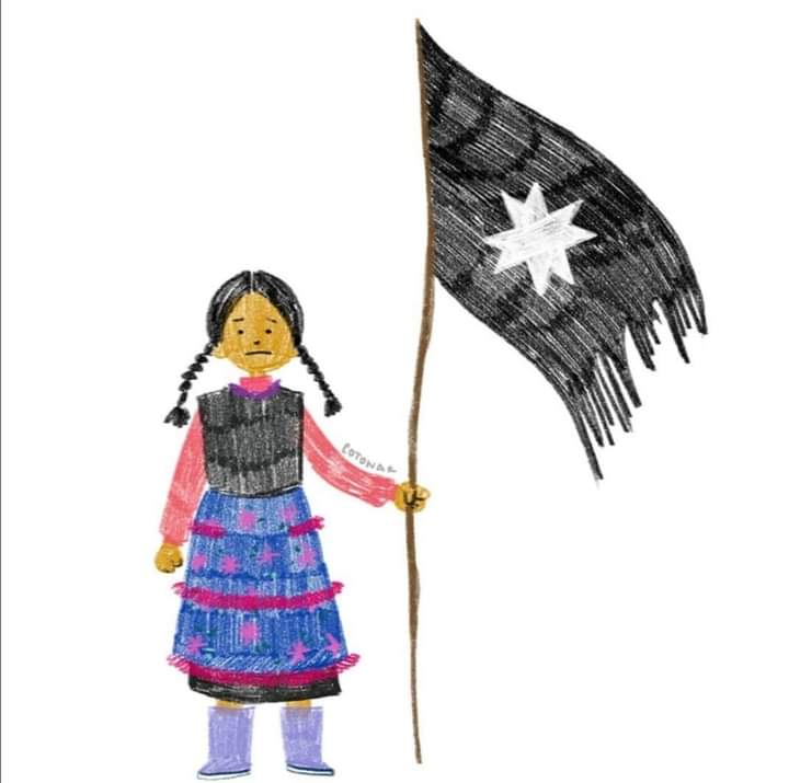 Patoi1312's tweet photo. Por #Wacolda
Por la infancia Mapuche
#WallmapuLibre #BastaDeRepresion https://t.co/2D4qyrBcAr