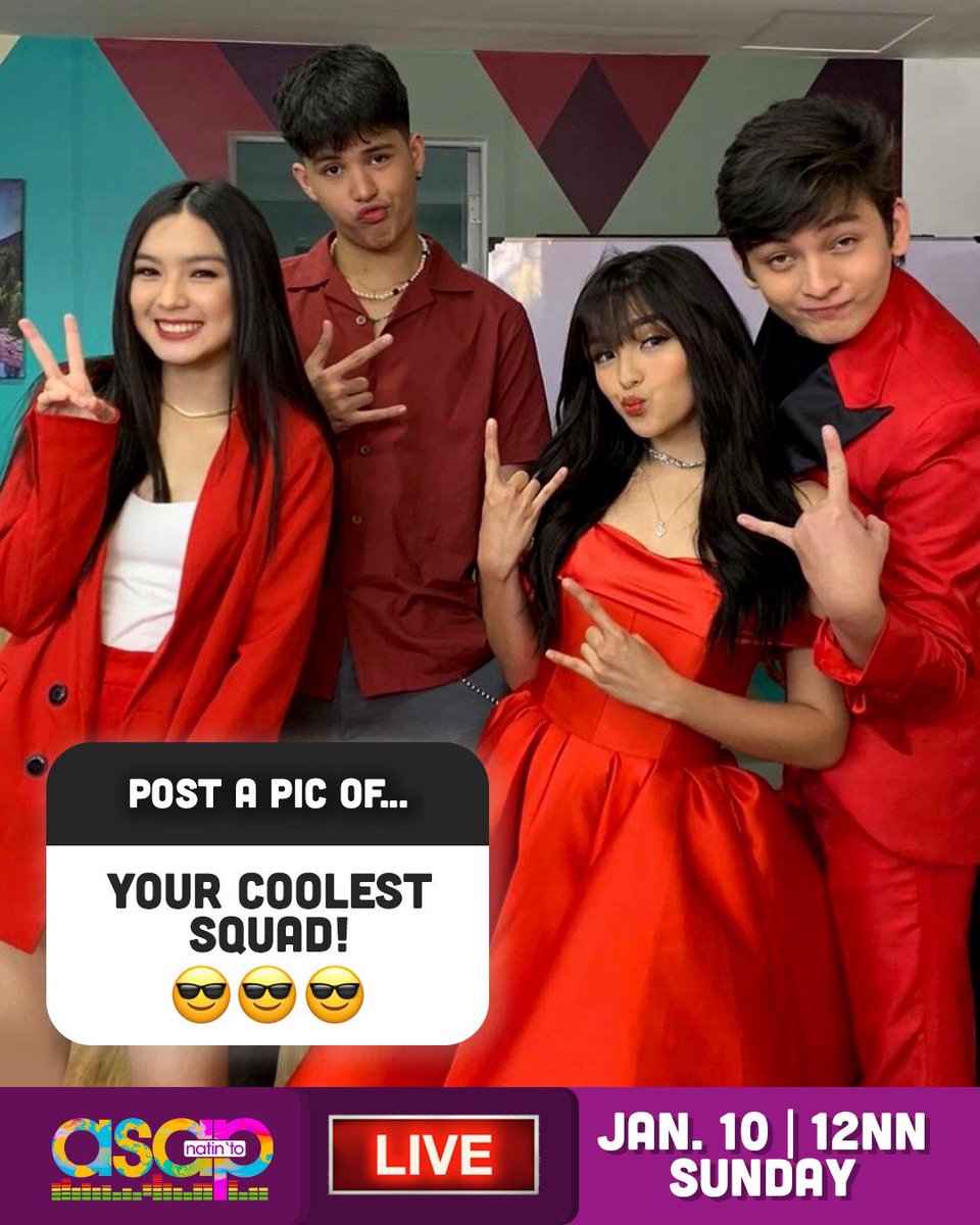 immarkcoleta's tweet photo. THE GOLD SQUAD onASAP2021 https://t.co/RLQUOLvbcE