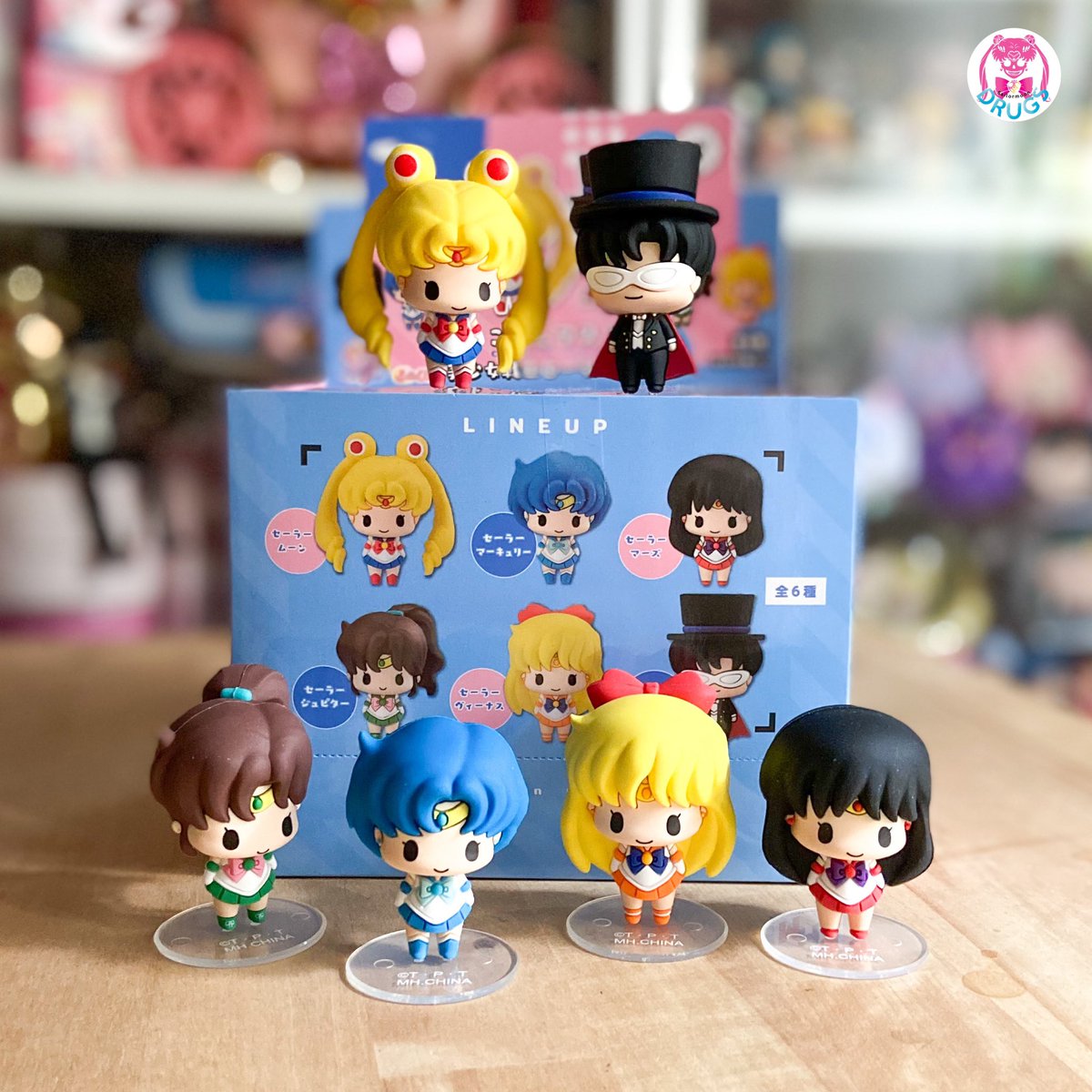 sailormoonDRUGS's tweet photo. 💀Sailormoon Chokorin Mascot released! Click https://t.co/oSQY1r60xJ &amp; see how cute they are💖!

#SailorMoonDrugs 
#Sailormoon
#セーラームーン 
#DrugsCollection
#Youtube https://t.co/vDcssylo86