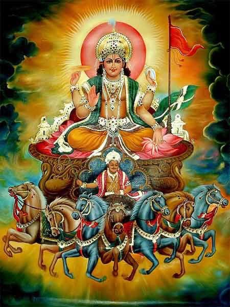 Surya Dev occupies an important place in Vedic traditions. Pooja of Surya Dev with water in the morning, afternoon and evening is standard priestly tradition of Hinduism. Since he symbolizes Brahman himself, he is worshipped for the illumination of the mind and.. #Sunday