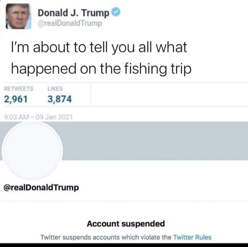 Free gin tray on us if you dm us the details Donald 🎣👀