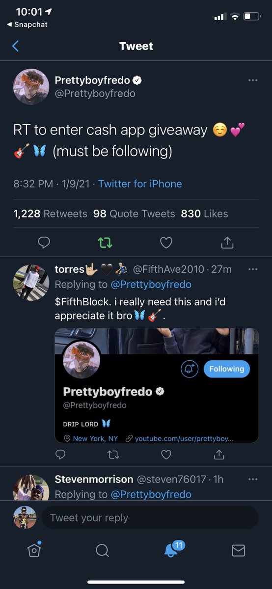 jonathantheaNo's tweet photo. @Prettyboyfredo $notmejj https://t.co/P8HJbIPRuW