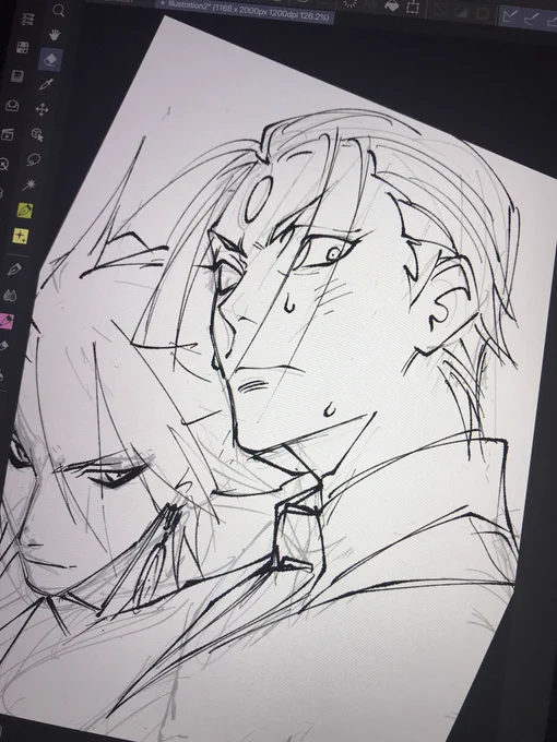スケッチ、、、描けない 