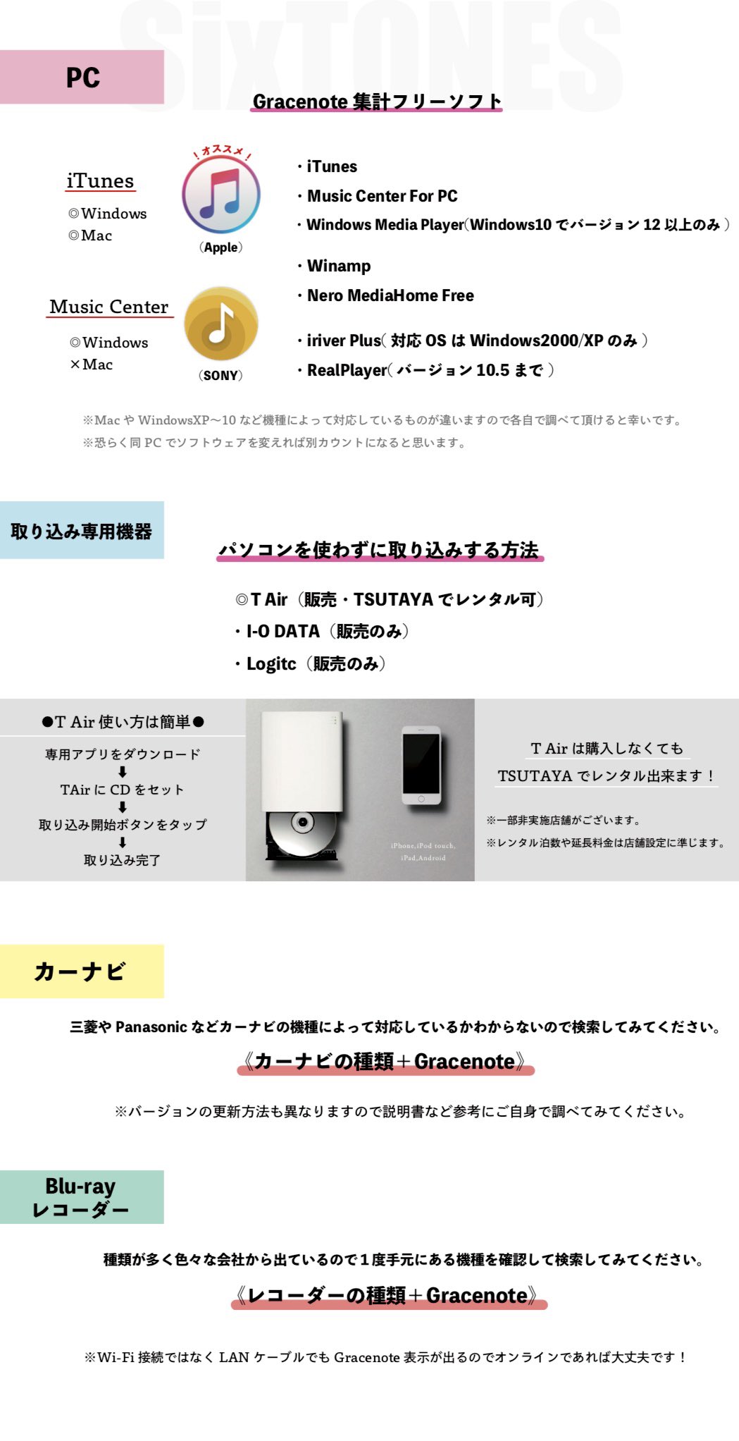 すとーんずびるぼーど基本情報 در توییتر ルックアップblu Rayレコーダーに関してお詫びと訂正 New Era Sixtones発売時からblu Rayレコーダーは対象外とお伝えしておりましたが Panasonic製品のgracenote反映が確認できました ルックアップをお願い致します すとーんずびるぼーど基本情報 در توییتر ルックアップblu Rayレコーダーに関してお詫びと訂正 New Era Sixtones発売時からblu Rayレコーダーは対象外とお伝えしておりましたが Panasonic製品のgracenote反映が確認できました ルックアップをお願い致します