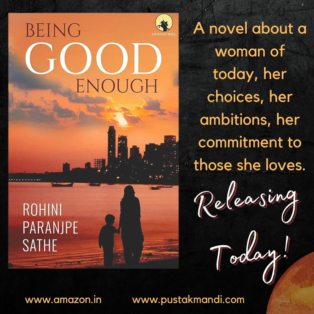rohinisathe's tweet photo. ❤️ BEING GOOD ENOUGH ❤️
RELEASING TODAY!
AMAZON
https://t.co/Gwhlv0XTHQ
PUSTAKMANDI.
https://t.co/UhQACdo56p
#writerscommunity #Authors #bookreading #indianovels #indianauthors #indianbloggers #indianwriters #beinggoodenough #indiannovels #indianstories https://t.co/Plum1pMncO