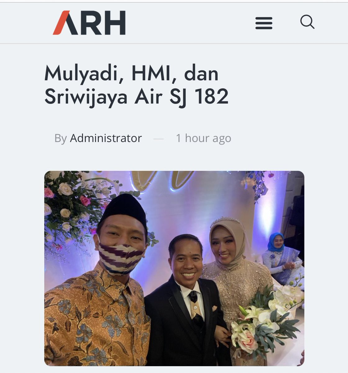 ariefrosyid_'s tweet photo. Teman2 yang baik, saya mengundang untuk kita semua yang mengenal Mas Mul untuk bisa menulis panjang kebaikan beliau. Kita niatkan sebagai amal jariyah almarhum, sebagai legacy untuk pemuda, umat, dan bangsa.

Tolong email tulisannya ke muhammaders@gmail.com https://t.co/kpDYhP4QDN