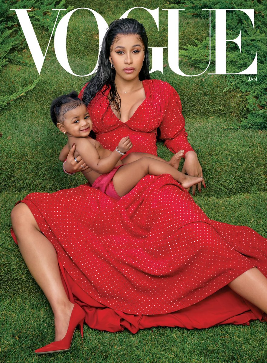 Let’s be real. Even if Kamala’s cover is fake, the fact that people think it could be real is a testament to how shitty US Vogue typically is, especially with black women. Let’s not forget how Anna did Cardi.