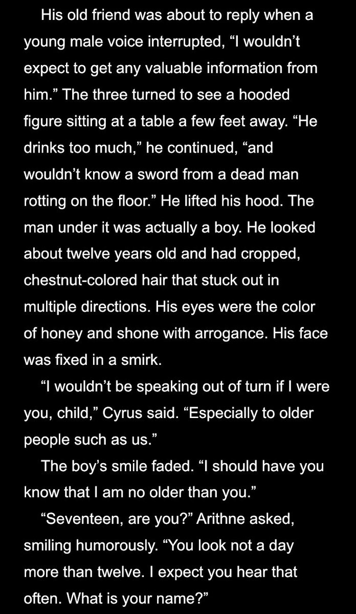 Buckle up, babycakes, we gotta brand new principal character. This dude was based on someone I knew and hung out with and thought was kinda annoying at the time. I also talked about this book with him at the time and I don’t think he ever caught on to that fact. Sorry, bruh.