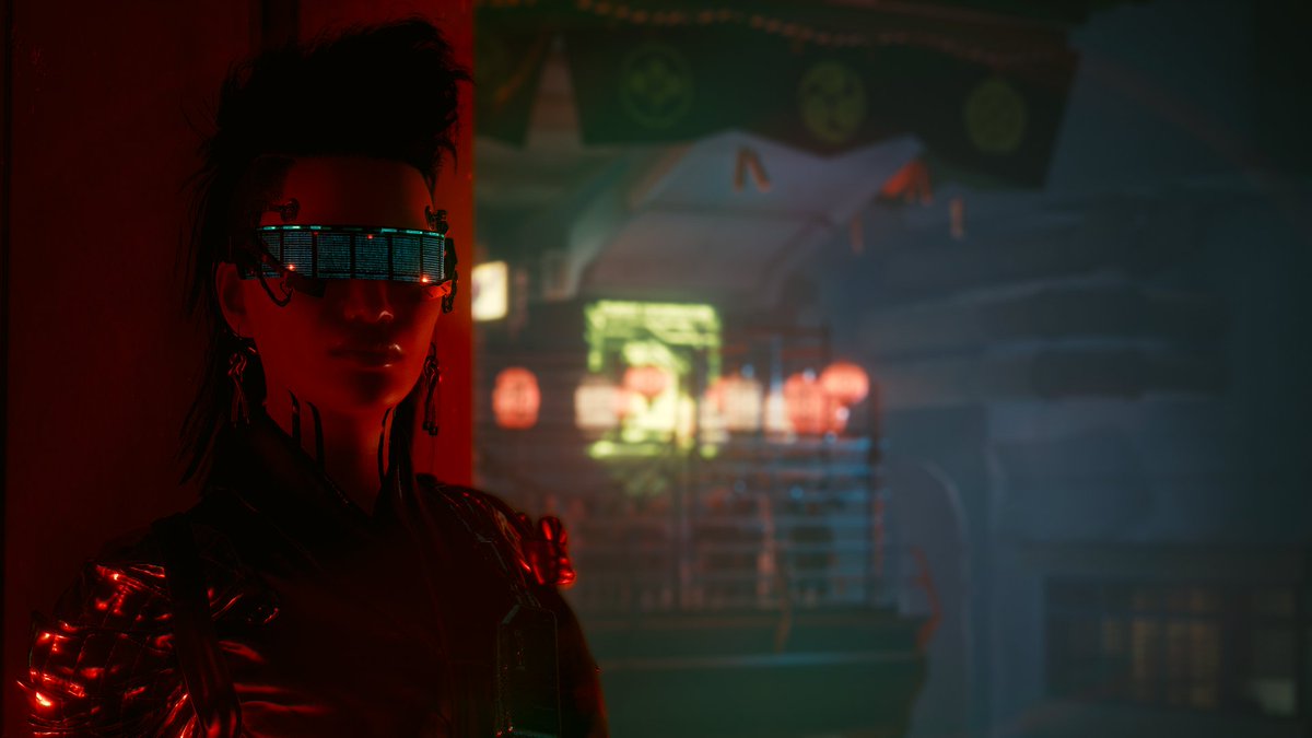 #Shutterpunk2077 Portrait screenshot. 
Taken while playing Cyberpunk 2077.