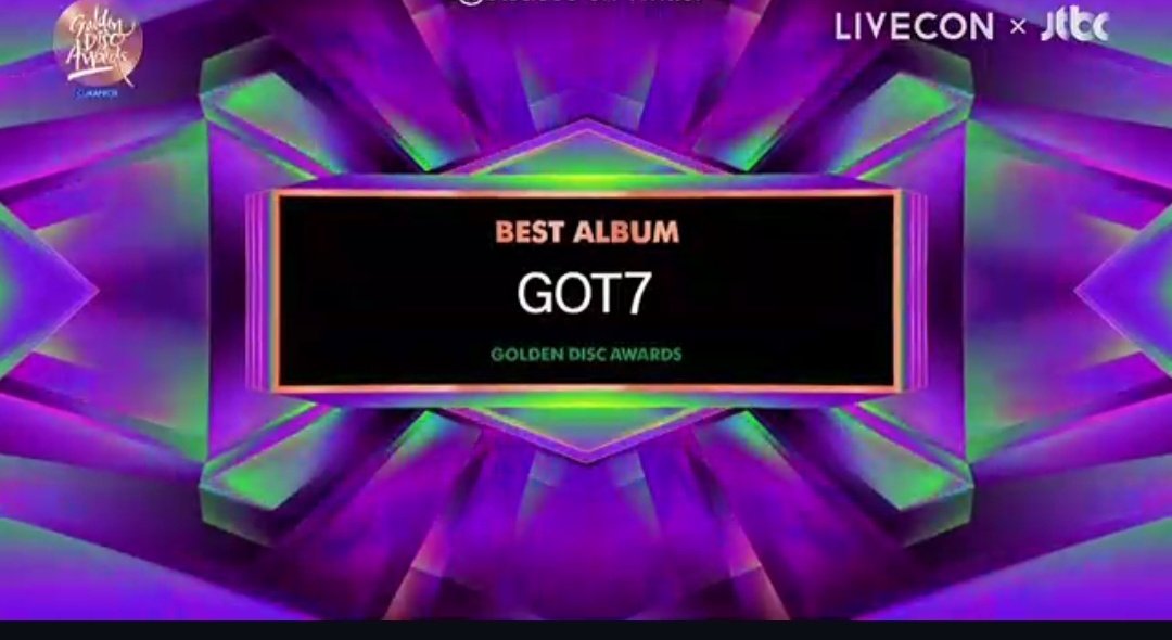 BingSu_PH's tweet photo. GOT7 won Best Album at 25th Golden Disc Awards! 🎉

#GOT7FOREVER @GOT7Official https://t.co/5Hvdryq8ss