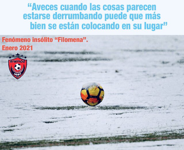 La diferencia entre frío y congelado?
Filomena!🥶