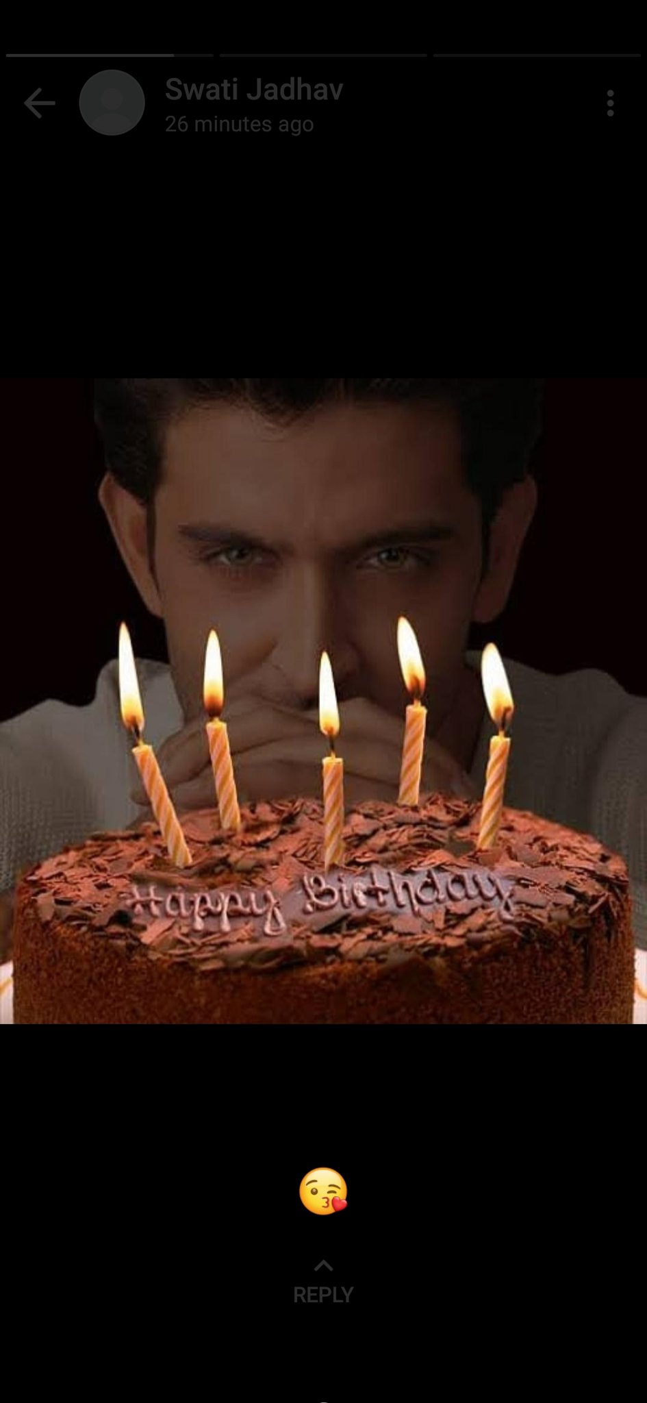 Happy birthday My cutest Hrithik Roshan 