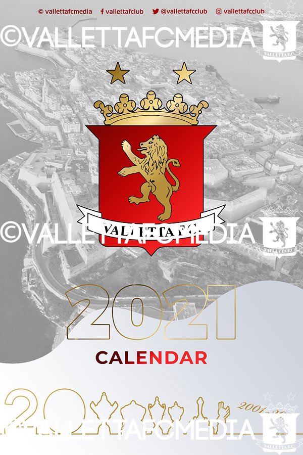 Vallettafcclub's tweet photo. A limited in number of Valletta Football Club official 2๏ธโฃ0๏ธโฃ2๏ธโฃ1๏ธโฃ wall calendars ๐ will be on sale as from tomorrow afternoon at l-Armeikan Shop in Republic street Valletta.
#ForzaVallettaCity โช๏ธ๐ด
#NotForEvery1 ๐ฆโค๏ธ https://t.co/vDBnjNx2Y5