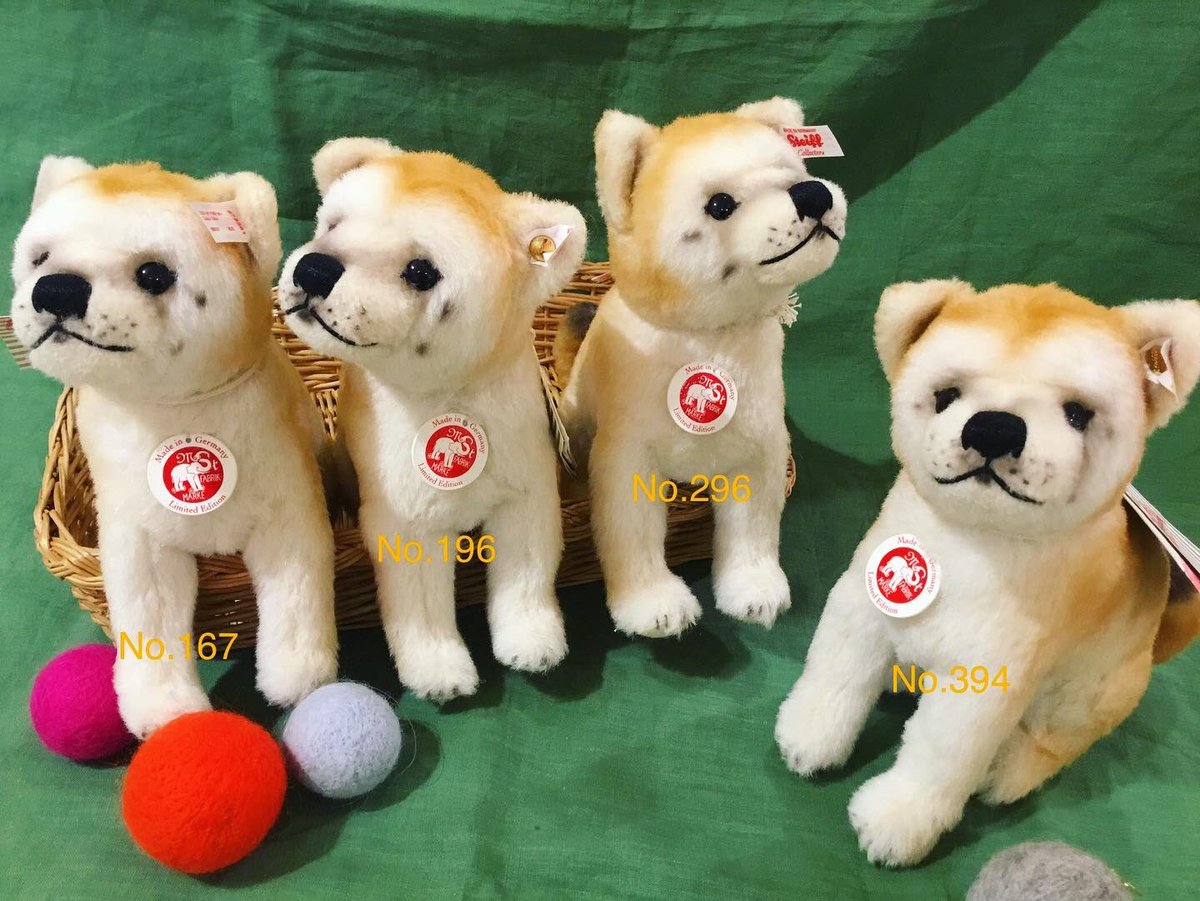 シュタイフ日本・アジア限定　柴犬 楽天市場】シュタイフ テディベア Steiff 日本限定 柴犬 : テディベア