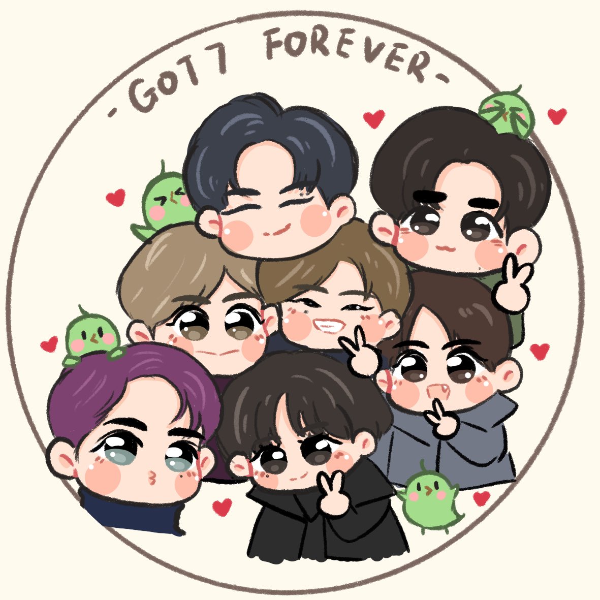 Forever&amp;Always💚
#GOT7FOREVER #GOT7 #갓세븐 
#7orNeverWithGOT7 #IGOT7