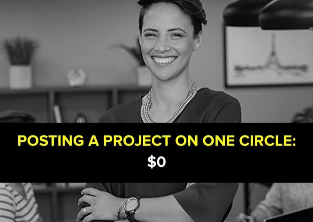Did you know that you can post a project on One Circle for 0$ !!💥

Why wouldn't you experiment? 

Put us to the test onecirclehr.com/start-a-projec…

#humanresources #opentalent #hrondemand #technology