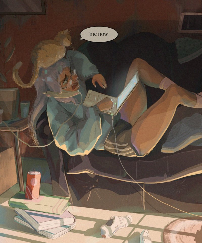 chedilkm's tweet photo. Will be posting more of my art here!
Here's neko wanting attention for now!

Made on photoshop

#art #illustration #sketch #drawing #painting #style https://t.co/eJztlPPuTU