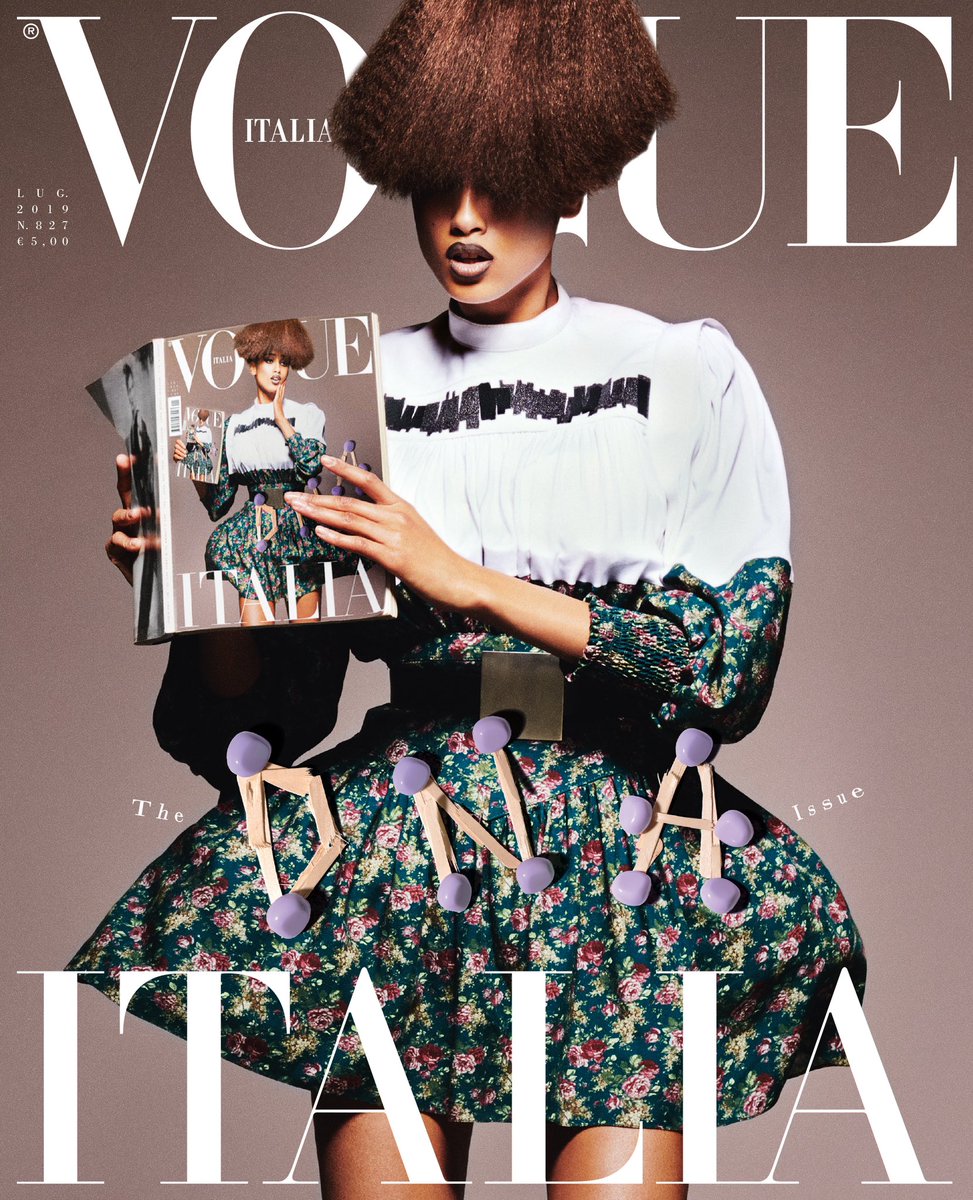 These two Vogue Italia covers. Yup!