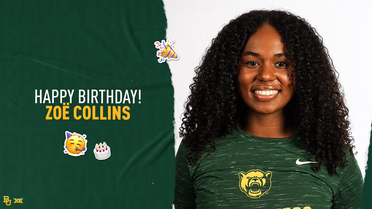 BaylorAcroTumb's tweet image. Join us in wishing a very Happy Birthday to freshie Zoë Collins! 🎂🎉

#SicEm