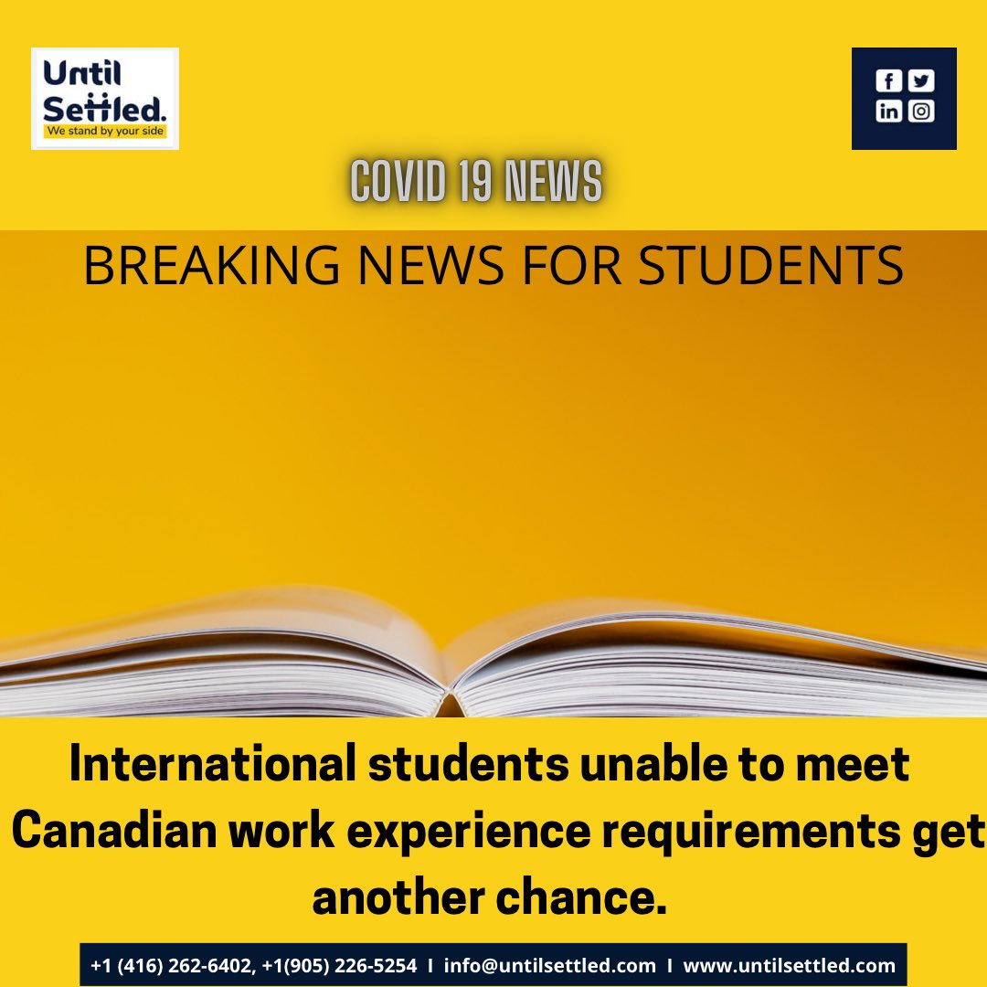 USettled's tweet photo. New Work Permit offered to the International student.

"We don’t just want you to study here, we want you to stay here"
-Canadian Government

Whatsapp: +14162626402/ +19052265254

Website: https://t.co/EiQLSEESYb https://t.co/IdFm5f4def
