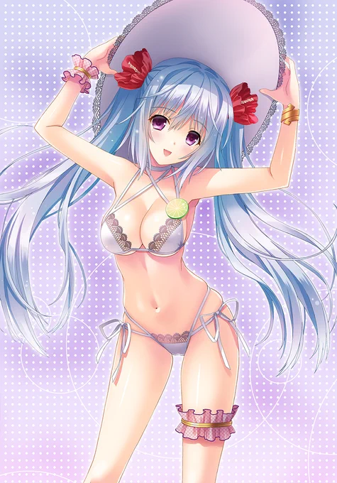 #くそ寒いので水着絵を貼る 
なんでやねん ! 