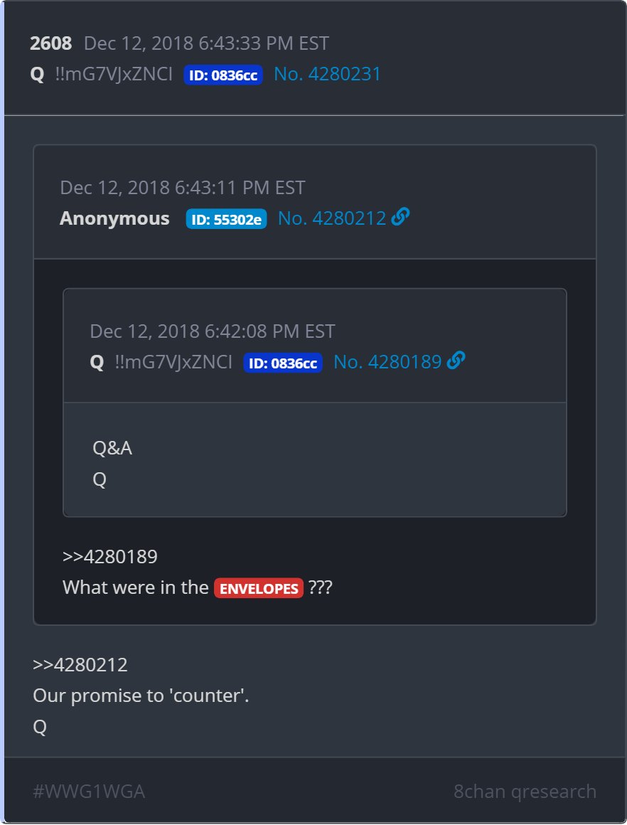 See, the President only needs to proclaim to the INSURGENTS TO DISPERSE AND RETIRE PEACEABLY within a certain TIME. This does NOT NEED TO BE A [PUBLIC] Declaration. Did Trump ever do this?Remember the WHITE ENVELOPES? #TickTock on the CLOCK(5/24)