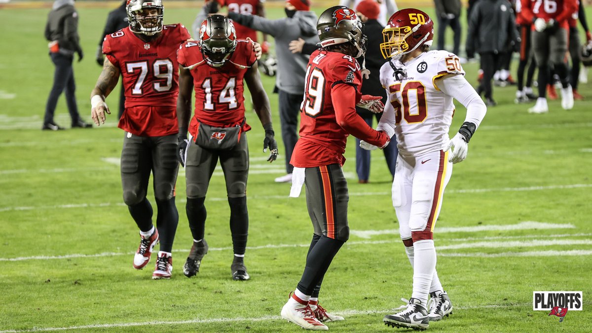 Buccaneers's tweet photo. On to the next one 😏 https://t.co/5Um64DNLa5