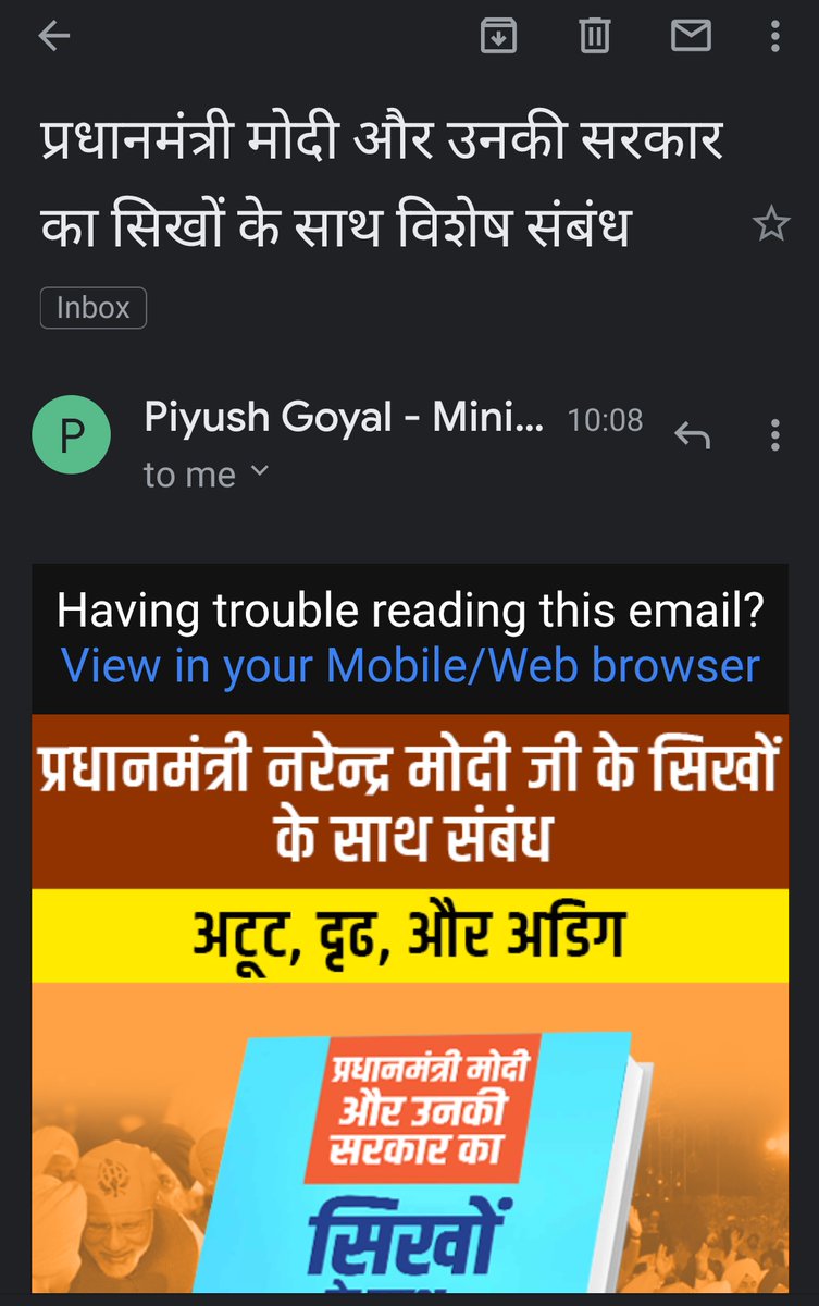 SG_Styles's tweet photo. LOL! So instead of resolving the farmers' issues and the ongoing protest, @BJP4India n @PiyushGoyal are as usual busy in digital advertising! @PMOIndia @narendramodi
#BJP #FarmersProtests #NeedSolutionNow #politicaladvertising #Sikhs #ModiAgainstFarmers https://t.co/g7SeTD3WD9