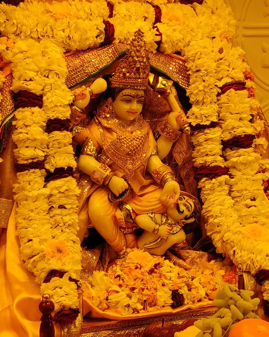 baglamukhipuja's tweet photo. मां बगलामुखी उनके उपासक के रास्ते में आने वाली सभी कठिनाइयों को खत्म कर देती  हैं। माँ के भक्त हमेशा परम आनंद का अनुभव करते हैं। https://t.co/qIOcs2bqV8