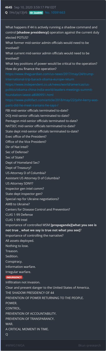 Insurrection Act coincides with something else here. When an Insurgency goes full blown, it becomes an Insurrection. Whenever you have an Insurgency operating in a country, you develop a Counter-Insurgency Task Force. Small Contingent, Massive Capabilities. (6/24)