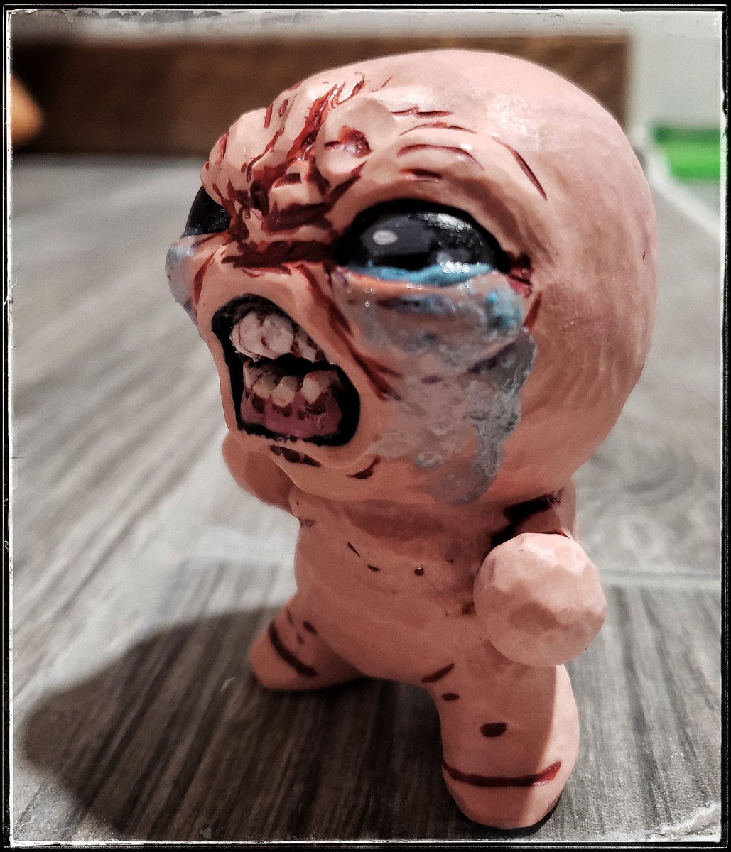 foetum's tweet photo. Made an Isaac figure in anticipation of repentance @edmundmcmillen #bindingofisaac https://t.co/NDJUUWCAse