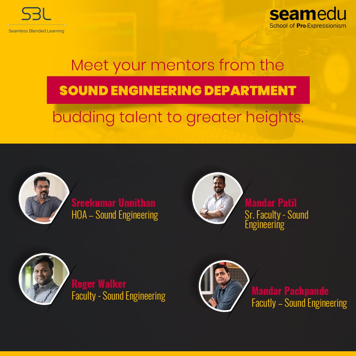 Seamedu's tweet image. becoming an expert.

#seamedu #Faculty #SeamlessBlendedLearning #SeamlessLearning #Pune #Bangalore #Chandigarh #learnfromthexperts #Mentors