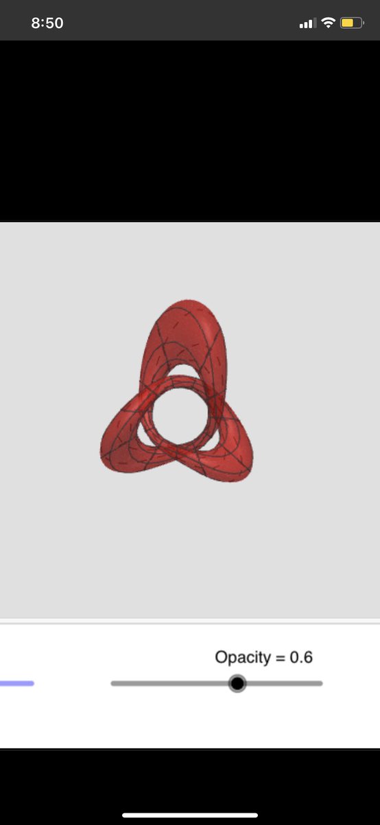 The trefoil can be found within the toroidal field. Here is a fun site, where you can manipulate it yourself.  https://www.geogebra.org/m/Y2TqvqjK 
