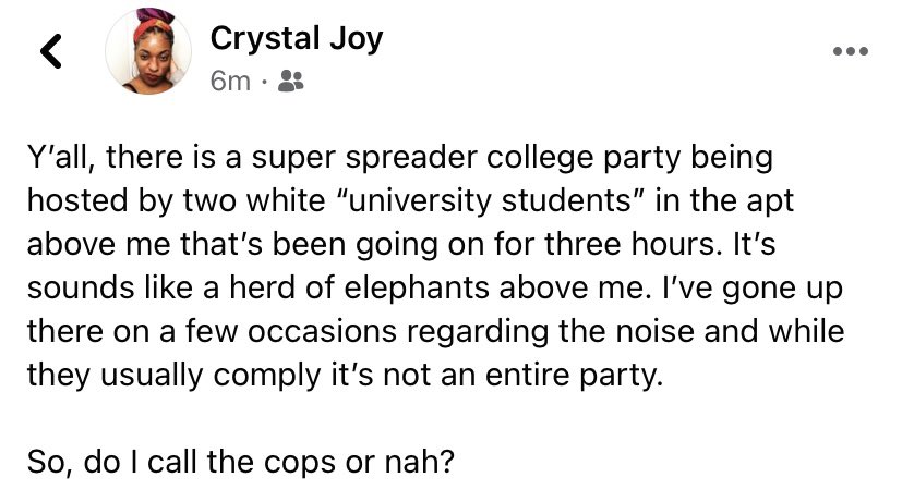 cjfrombk's tweet photo. @NYC_Alerts911 how come a super spreader party during a pandemic spike isn’t an emergency? https://t.co/iDH43TZK8G